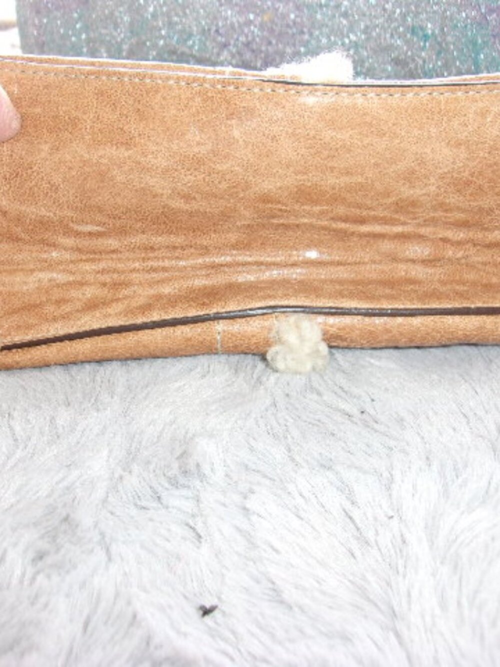 E-235 VINTAGE W/TAGS COACH SKINNY STYLE POUCH/COSMETIC BAG - Picture 14 of 15